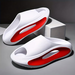 Unisex Block Casual Non Slip Slides Open Toe Beach Shoes