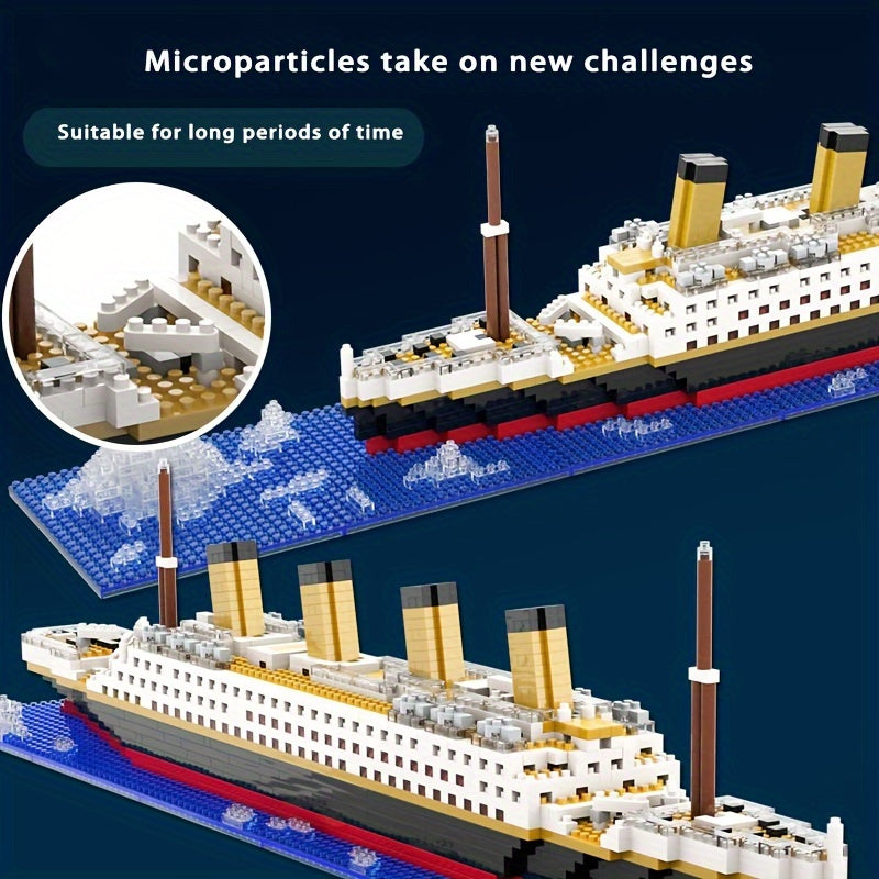 Model Building Block Cruise Assembly Puzzle Toy