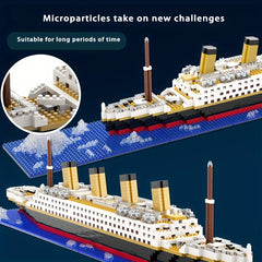 Model Building Block Cruise Assembly Puzzle Toy