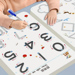 Magic Copybook Set for Kids 3-8, Improve Writing Skills, Erasable Pen