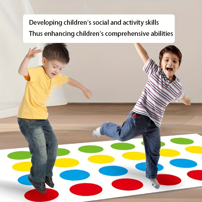 Body Twisting Dance Mat Party Team Building Interactive Toy