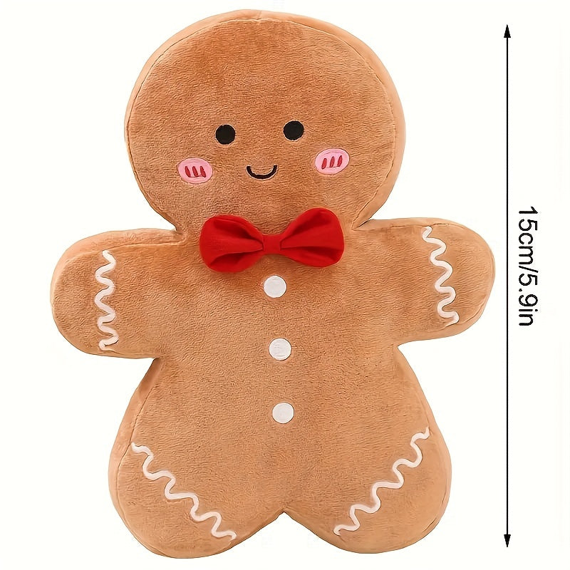 Gingerbread Man Stuffed Toy - Perfect Christmas Gift
