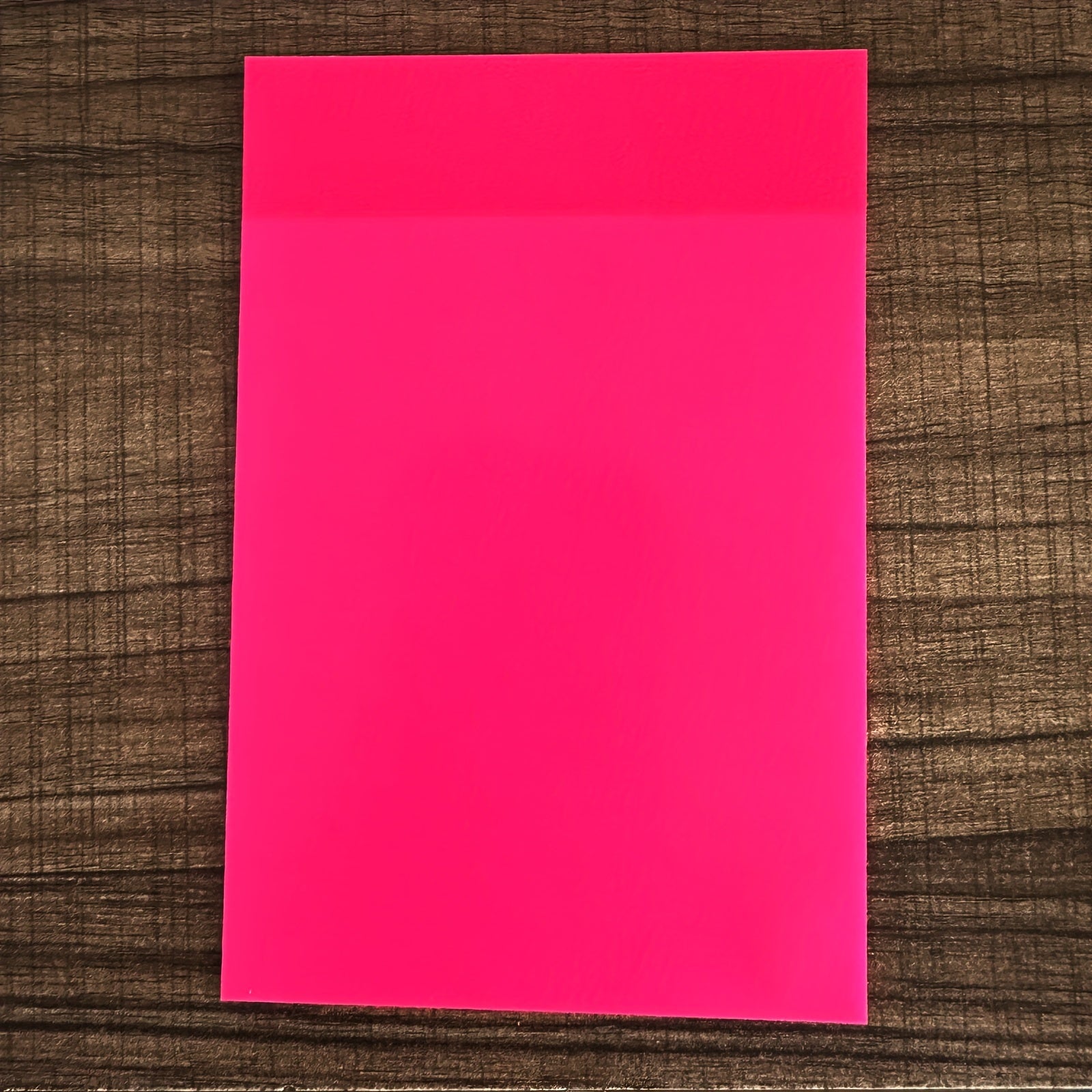 Large Fluorescent Sticky Notes Waterproof PET Index Stickers