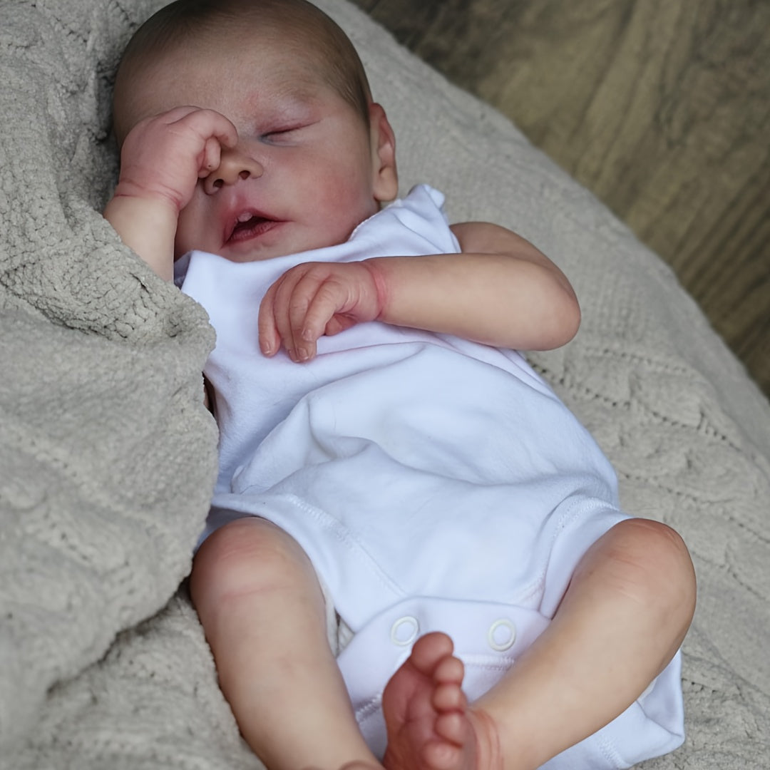 40 Reborn Doll Sleeping Toys Soft Touch Real Lifelike Accompany Doll