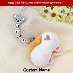 Personalized Baby Pacifier Holder Ideal Gift For Baby Shower