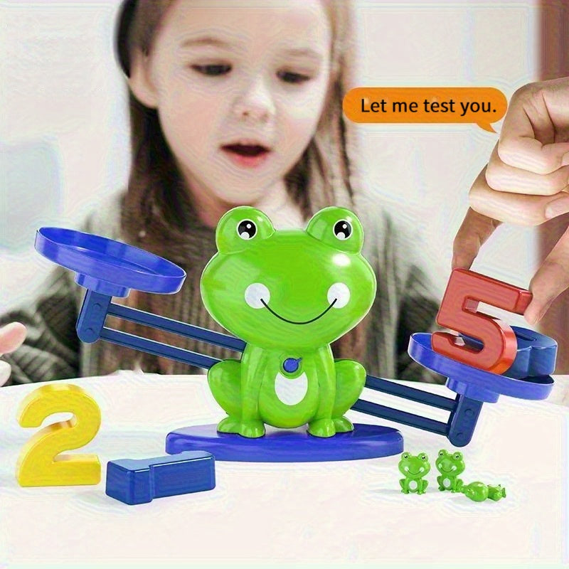 Kids' Frog Balance Scale Toy Learning Game Gift