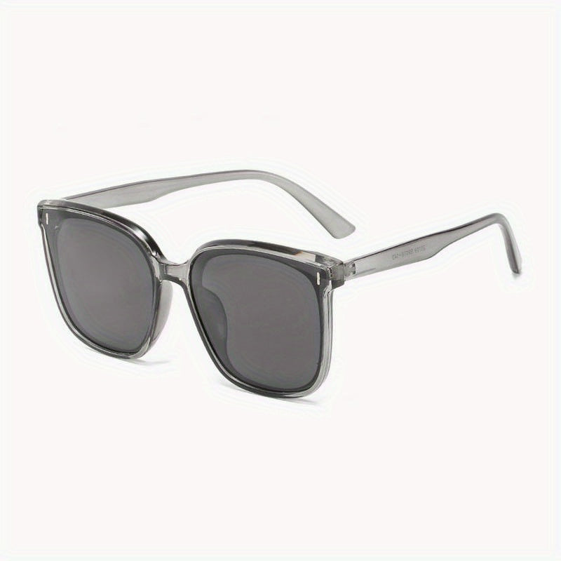 Square Sunglasses Men Women Casual Mirror Lens UV400