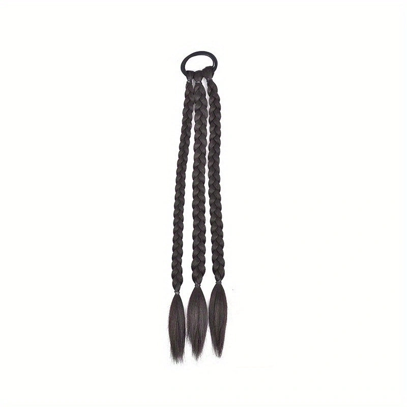 Y2K Boxing Braid Wig Sweet Twist Braid Double Ponytail