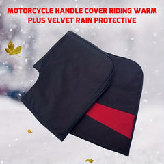 Motorcycle Handlebar Cold Weather Hand Warmer Gloves