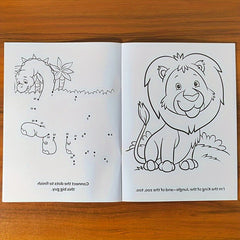 1pc Animal Cartoon Coloring Book - Fun & Creative Activity Book