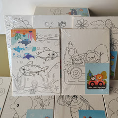 Kids Drawing Kit with Doodle Board - Beginner Sketching Set for Outdoor Fun