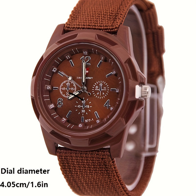 Nylon Braided Military Watch Band