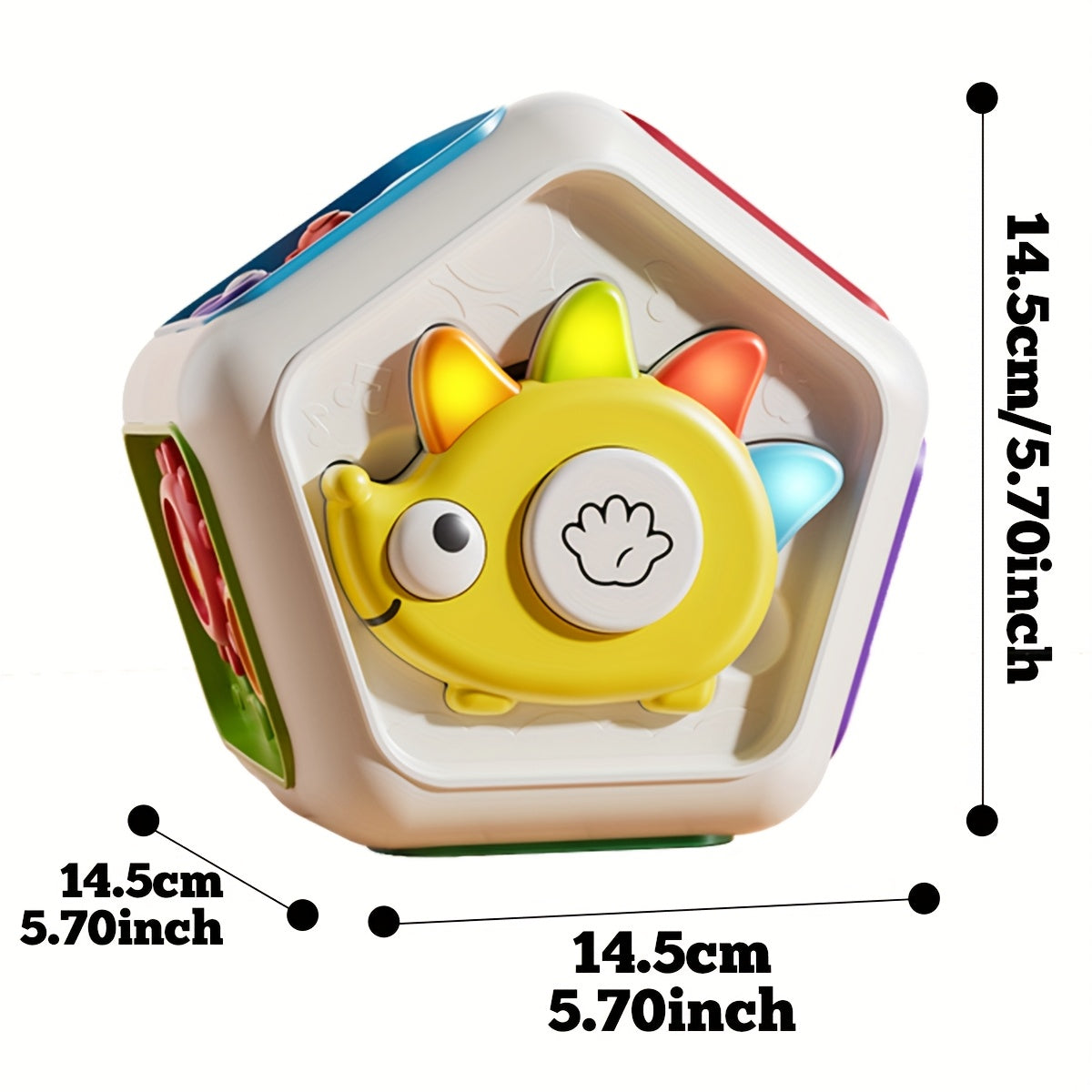 Baby Activity Cube Sensory Busy Cube for Toddlers 1st Birthday