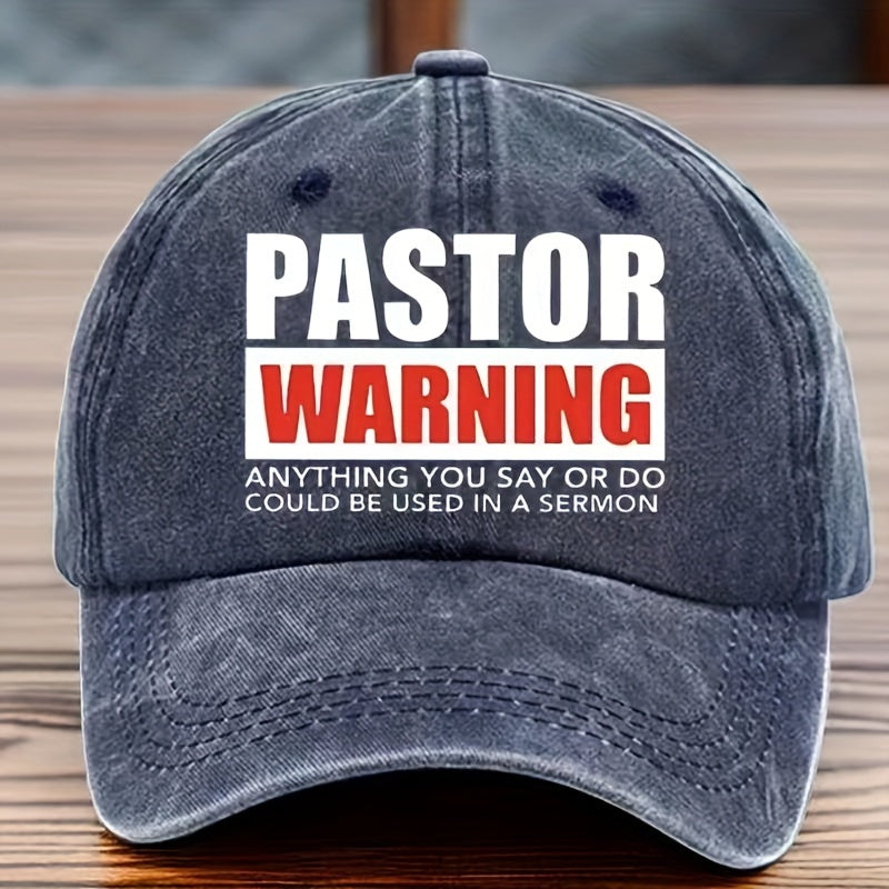 Letter Printed Baseball Caps For Men Breathable Dad Hat