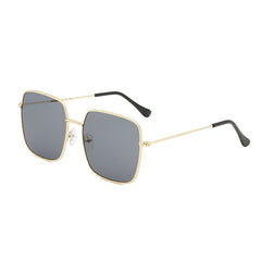 Y2K Ombre Lens Sunglasses Square Metal Glasses UV400