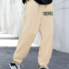 Casual Stretch Drawstring Joggers Men's Pants Spring Summer