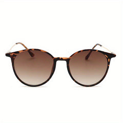 Retro Round Sunglasses Full Frame Vintage Style