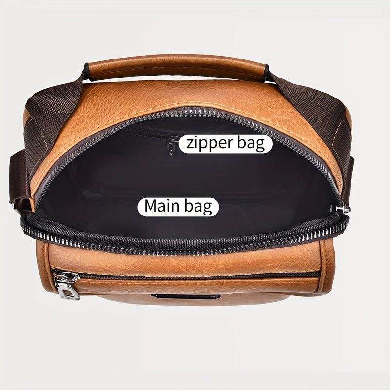 WEIXIER Men's Waterproof Business Messenger Bag