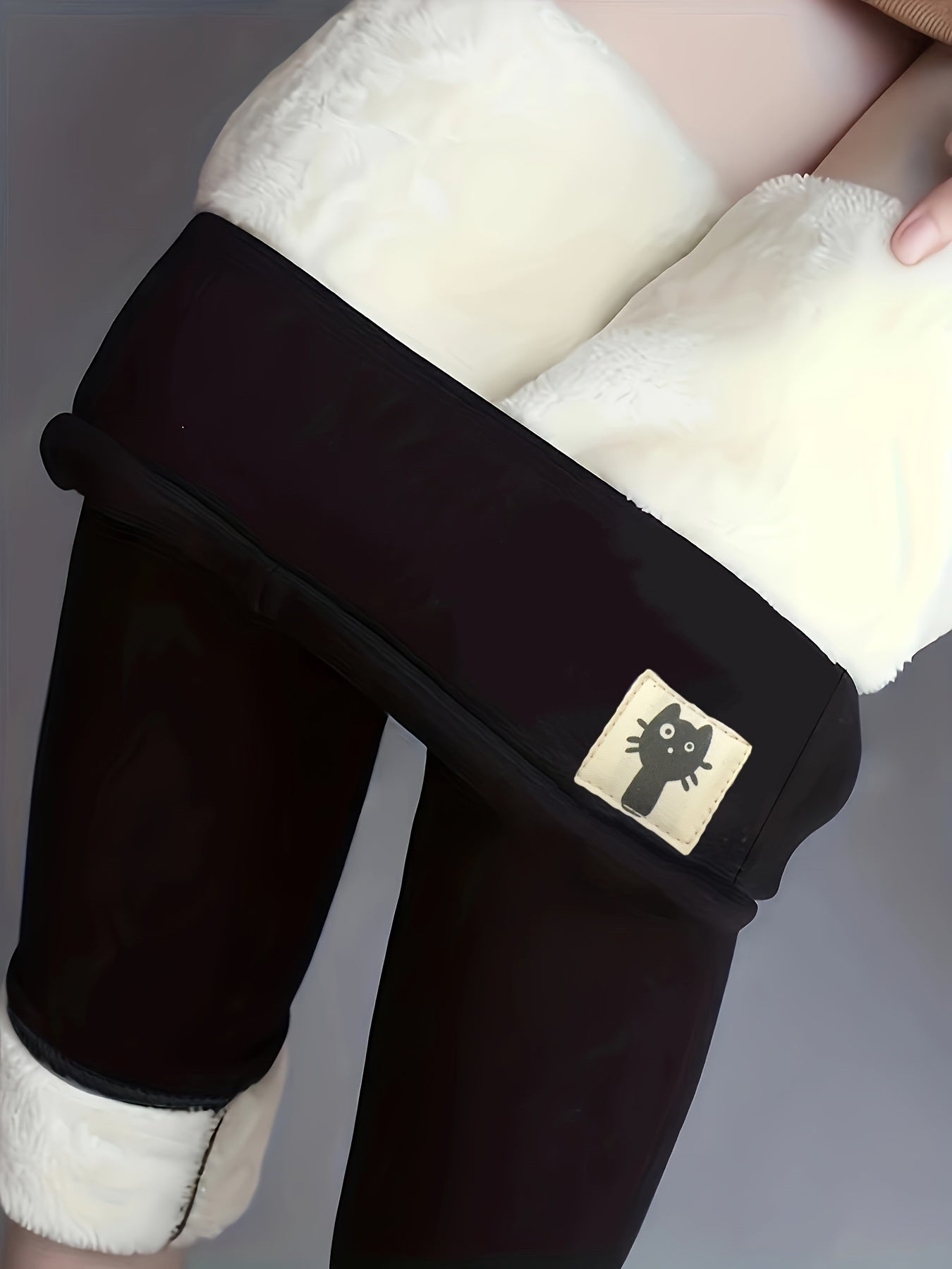 Women's Plus Fleece-Lined Winter Leggings