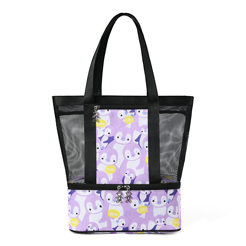 Large Capacity Shoulder Bag with Dry and Wet Separation