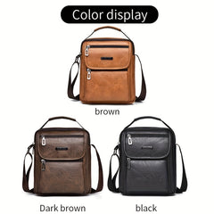 WEIXIER Men's Waterproof Business Messenger Bag