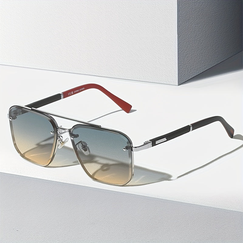 Square Frame Sunglasses UV Protection for Men Women