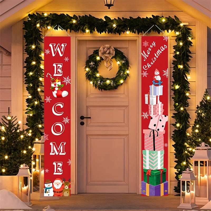 Christmas Porch Signs Party Decorations Indoor Outdoor