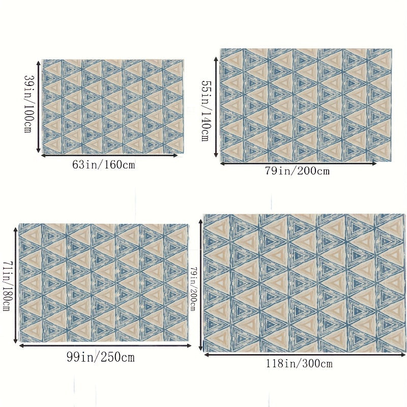 Non-slip Modern Large Carpet for Living Room Bedroom Washable