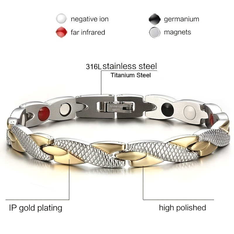 Snake Dragon Magnetic Therapy Bracelet Weight Loss Sports Jewelry