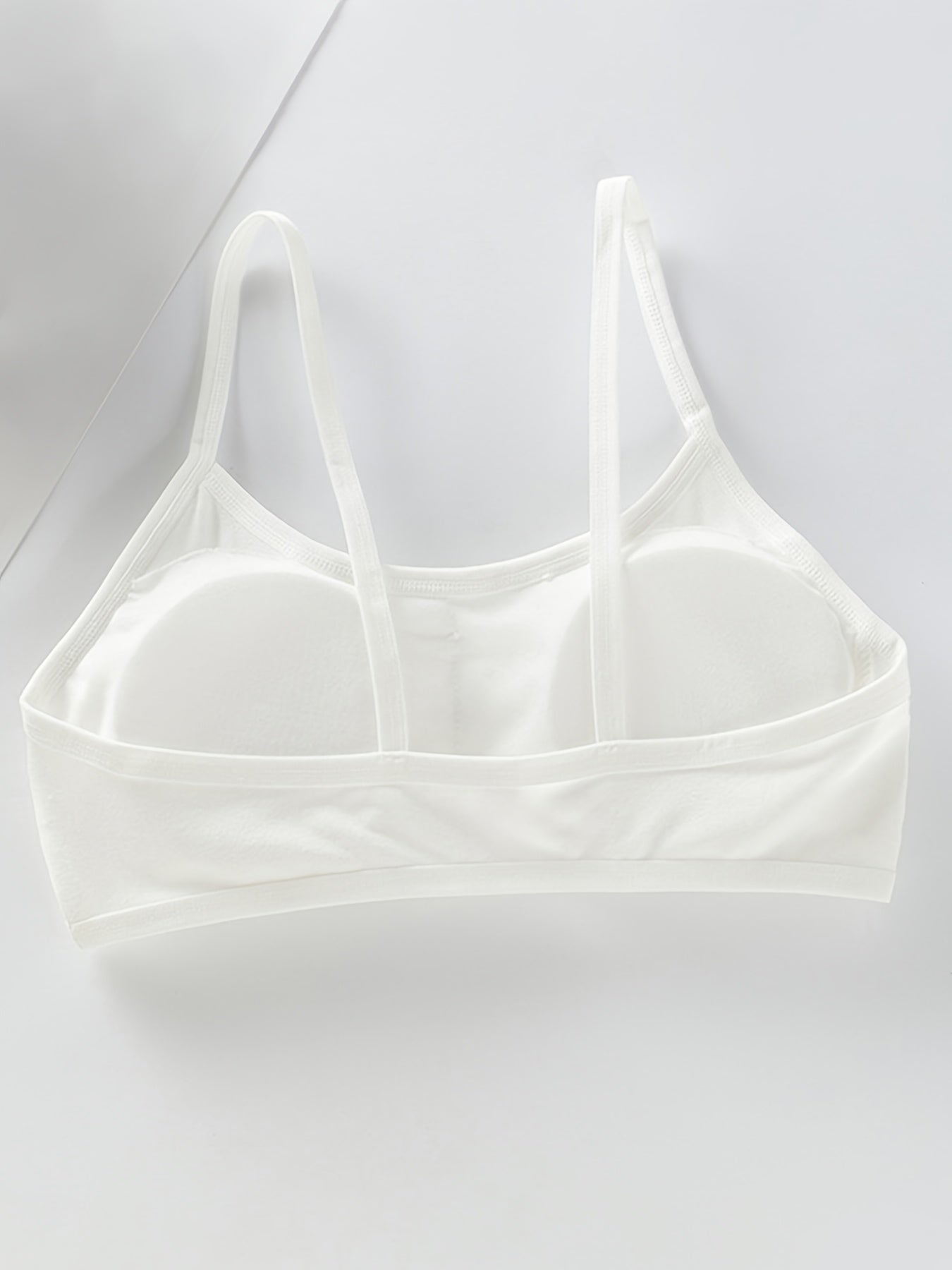 4pcs Small Kitted Vest For Junior High School Students Big Boy Girls Underwear