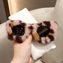 Oversize Cat Eye Sunglasses Y2K Party Sunshade Glasses