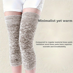 Wool Knee Pads Unisex Warm Thickened Large Size Loose Knee Pads