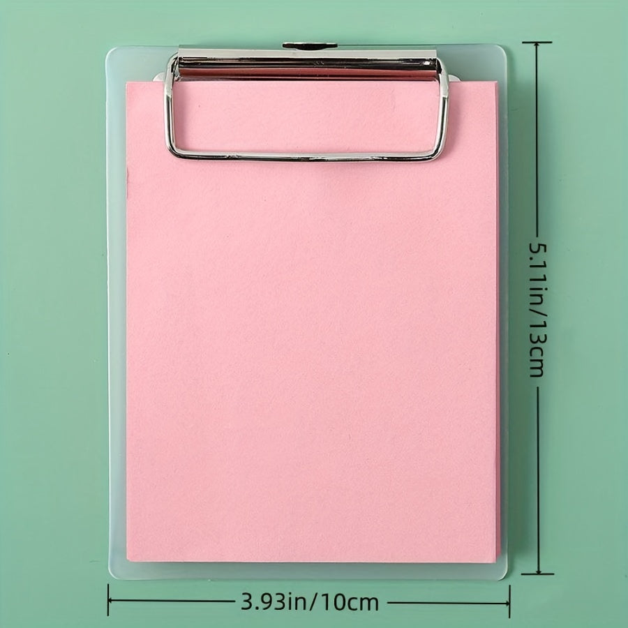 50-Page Board Clip Memo Pad & Portable Notepad
