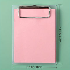 50-Page Board Clip Memo Pad & Portable Notepad