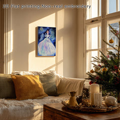 Adult Digital Painting Kit - Princess Stilt Perched on Evening Branch
