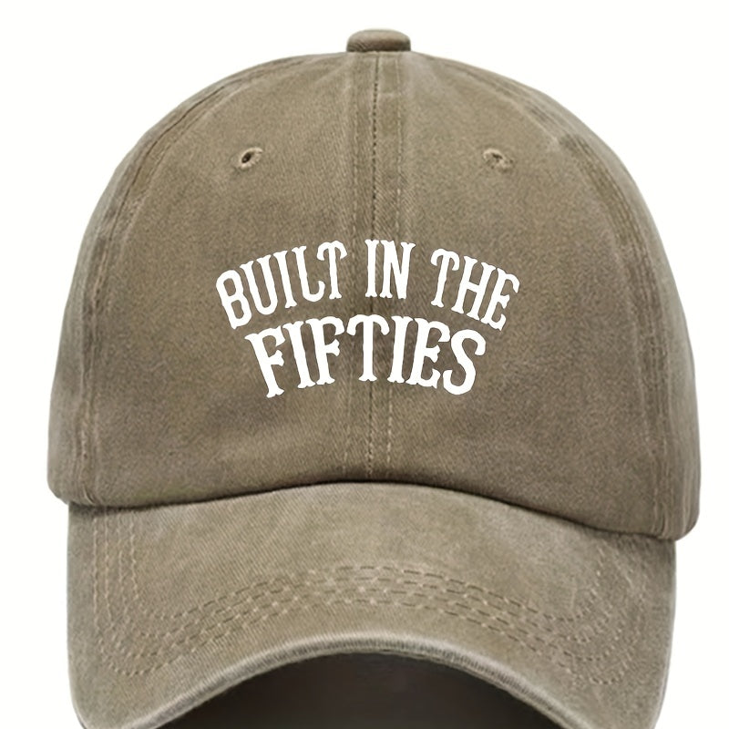 Fashionable Cotton Sunscreen Baseball Cap Letter Printed