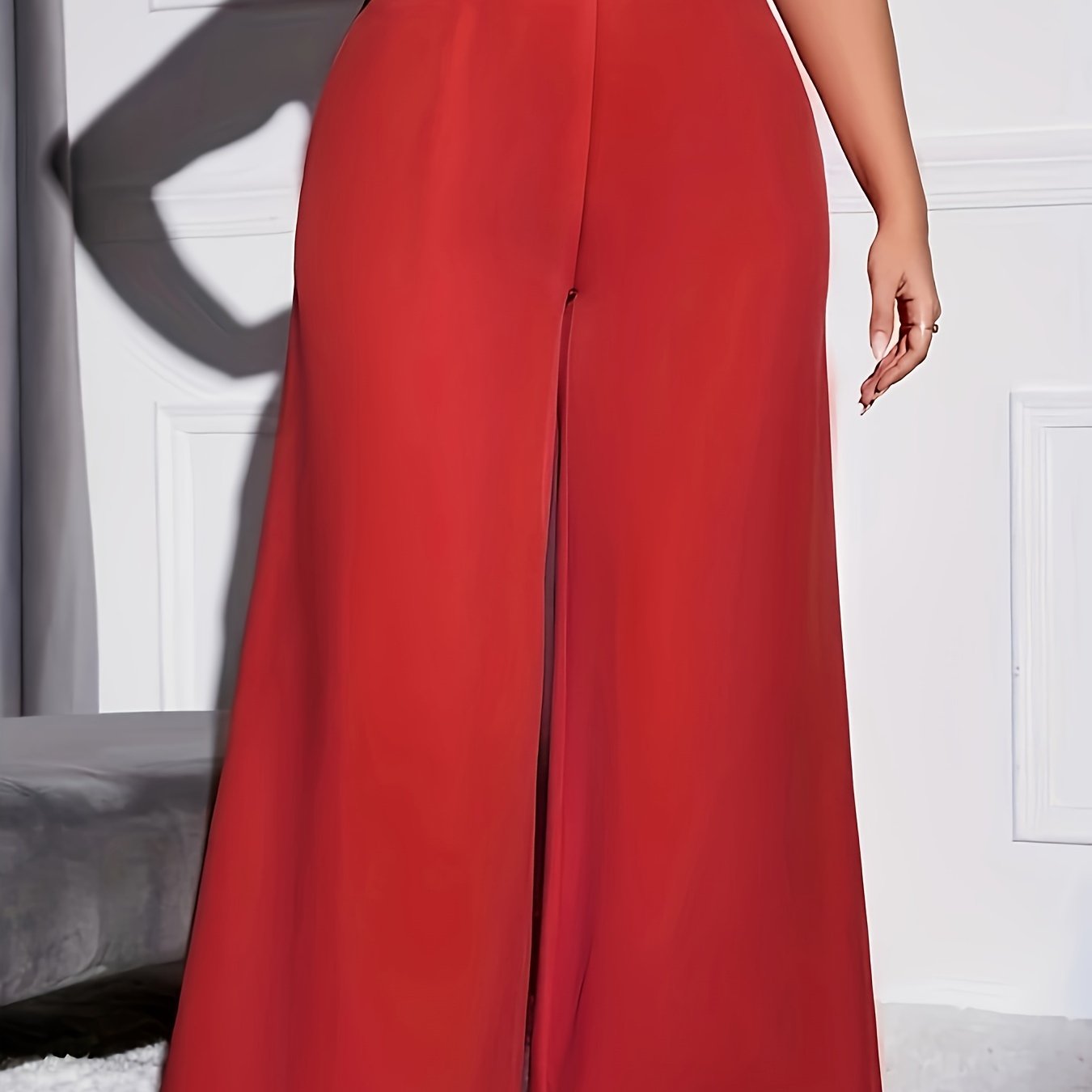  High Waist Wide Leg Pants