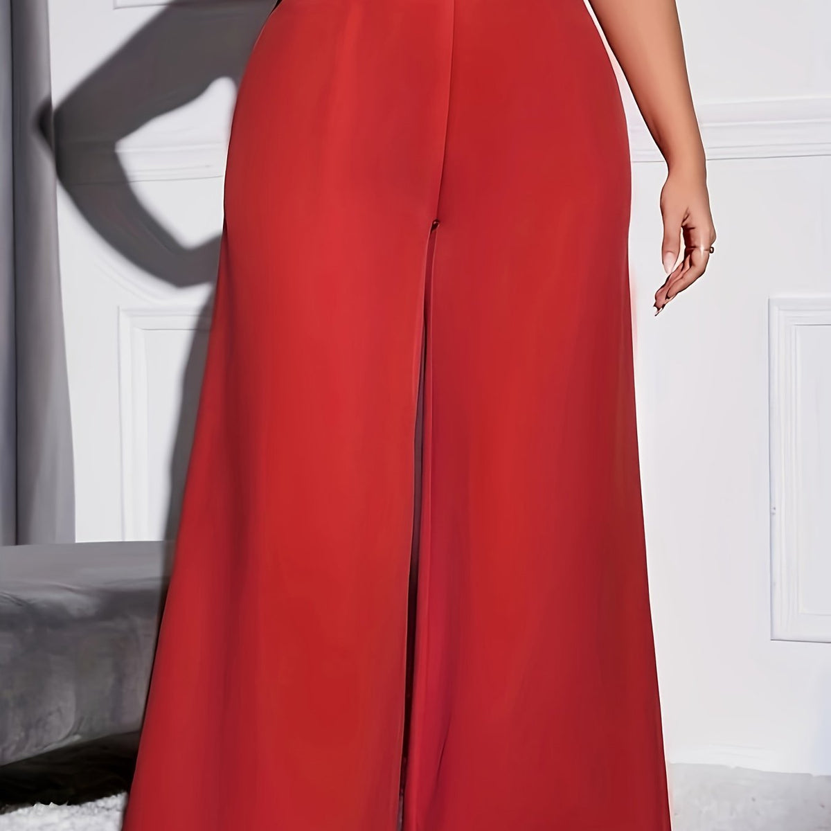  High Waist Wide Leg Pants