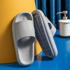 Men's Casual Non Slip Slides Open Toe Slippers