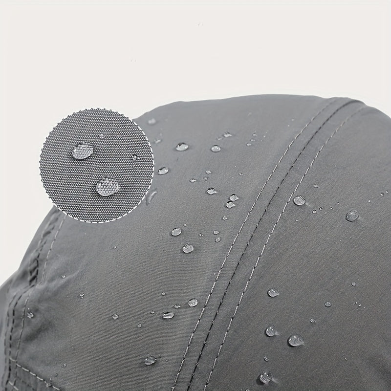 Foldable Waterproof Sun Hat Unisex Quick Drying Boonie Hats For Men Women