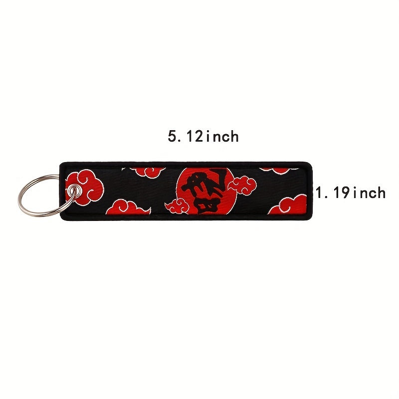 Janpan Anime Keychain Embroidery Jewelry for Women Men and Cars
