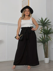  Wide Leg Pants With Belt