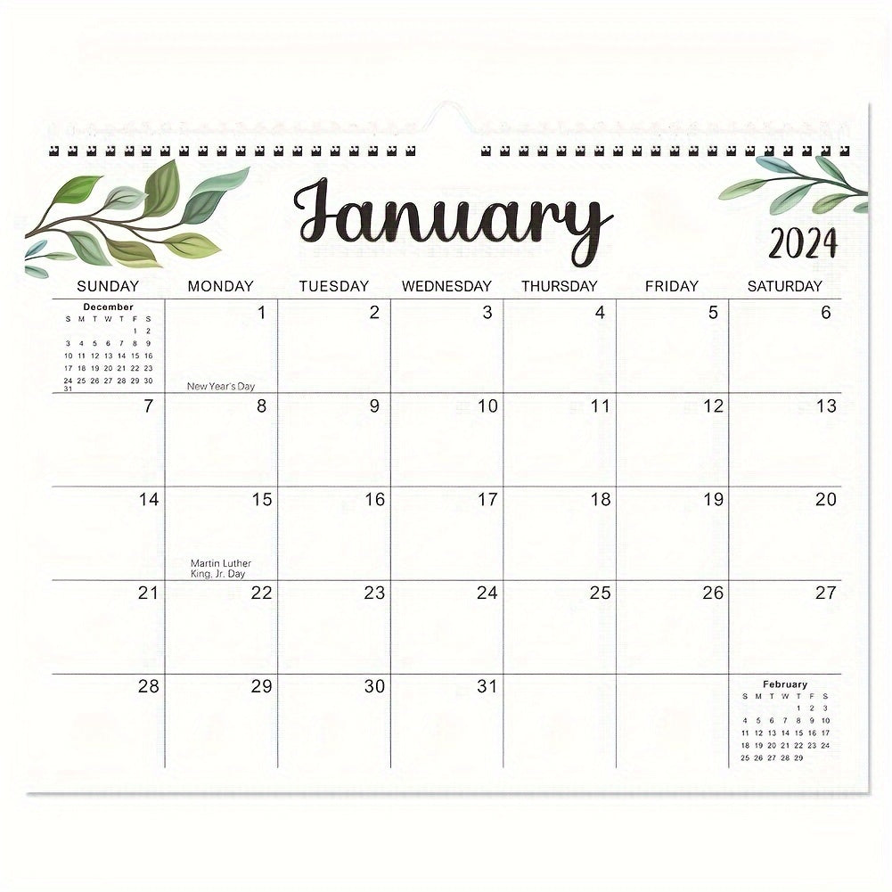 2023 Wall Calendar Jan-Jun 38x29 Thick Paper
