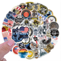 52pcs U S Navy Stickers United States Navy Pride Stickers