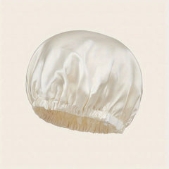 Silk Double Layer Bonnet Soft Elastic Hair Bonnet