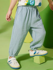Boys Soft Thin Casual Summer Long Pants