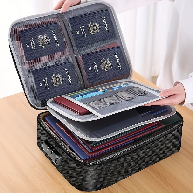 Fire File Bag Waterproof Fireproof File Box Fireproof File Cabinet
