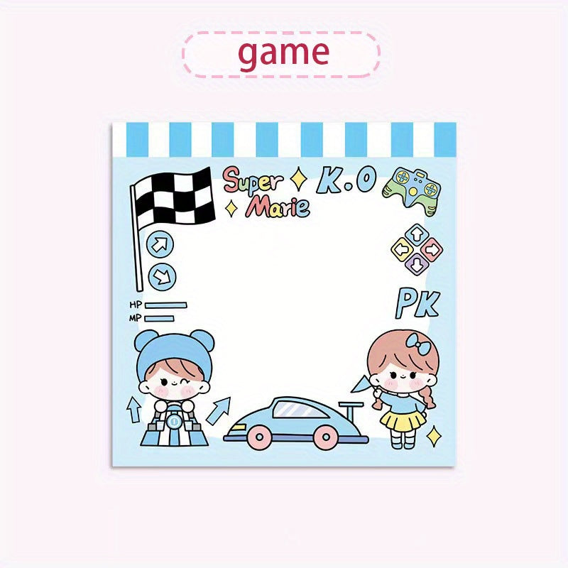 160pcs Cartoon Sticky Notes Set for Office School Supplies