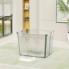 1PC Foldable Bath Bucket Foot Bucket Travel Storage Basket