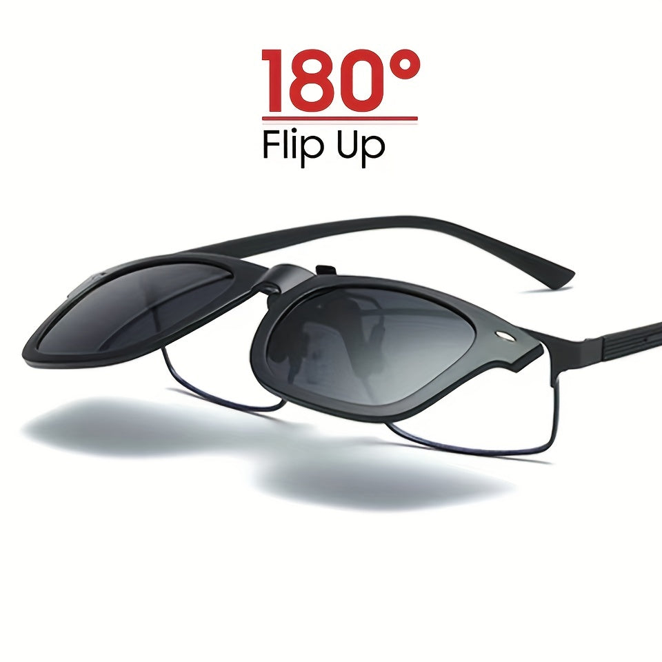 Polarized Sunglasses Clip UV Protection Sports Sunglasses For Men